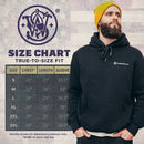Smith & Wesson® Sleeve Logo Long Sleeve Tee Pullover Hoodie in Military Green