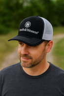 Smith & Wesson® Two-Tone Black & Grey Trucker Cap