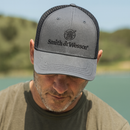 Smith & Wesson® Two-Tone Charcoal Grey & Black Trucker Cap