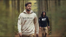 Smith & Wesson® Sleeve Logo Long Sleeve Tee Pullover Hoodie in Military Green