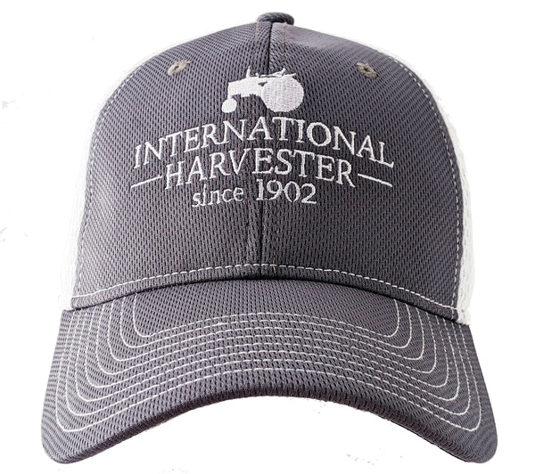 International Harvester® Embroidered Tractor & Logo Mesh Youth Flex Fit Cap