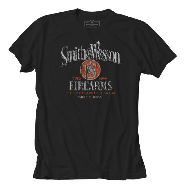 Smith & Wesson® Tested and Proven Premium Quality Short Sleeve Tee in Black