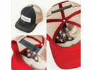 McCormick FARMALL® Black Denim Mesh Back Trucker Cap