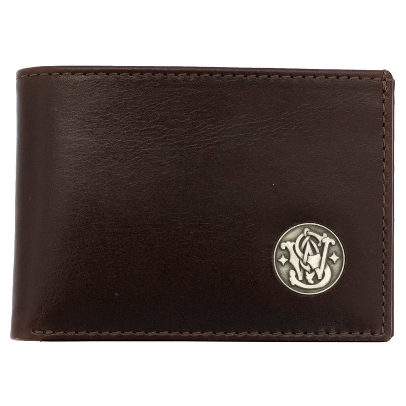 Smith & Wesson® Genuine Leather Front Pocket Wallet