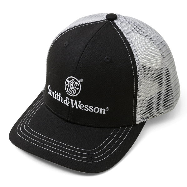 Smith & Wesson® Two-Tone Black & Grey Trucker Cap