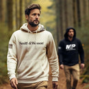 Smith & Wesson® Pullover Hoodie with Logo & US Flag in Black