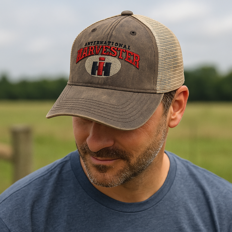 International Harvester® Washed Wax Cloth Trucker Cap