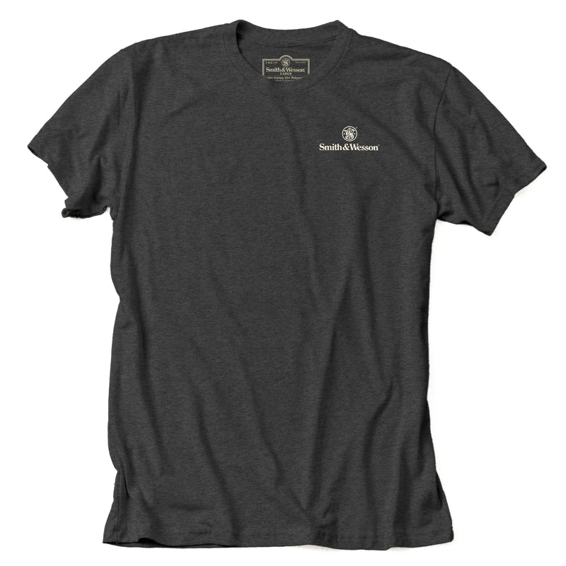 Smith & Wesson® Texas Flag 1852 Trademark Premium Tee – Black