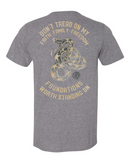 NRA® Foundations Worth Standing On Tee in Nickel Heather