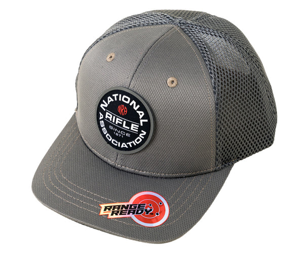 Range Ready™ NRA® Performance Cap with Round Die Cut Rubber Patch