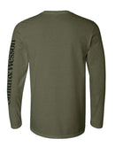 Smith & Wesson® Long Sleeve Tee with Arm Logo in Military Green