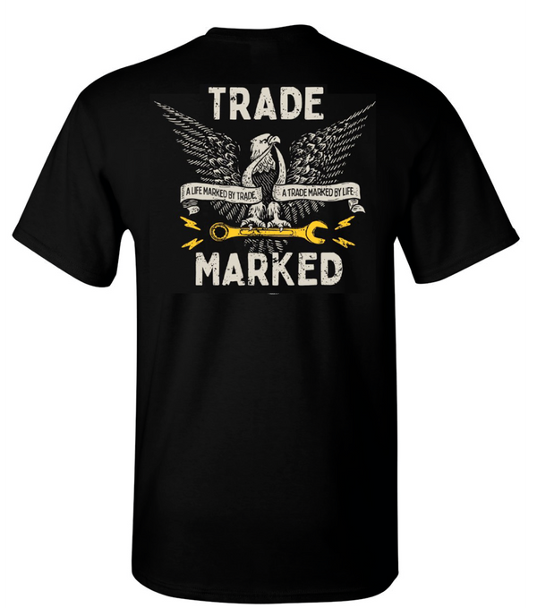 TRADEMARKED® Eagle and Wrench Premium Short Sleeve Tee