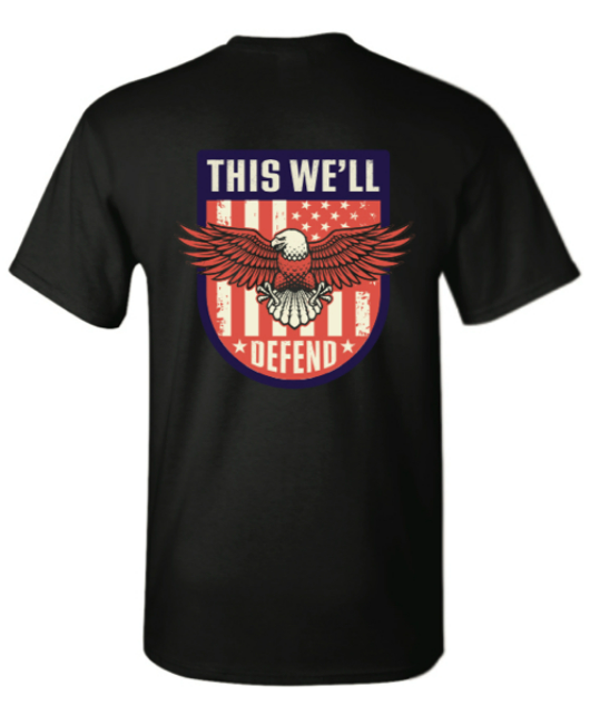 NRA® This We'll Defend Premium Tee in Black