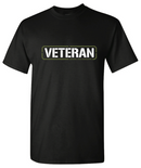 NRA® Veteran Land of the Free, Home of the Brave Premium Tee in Black
