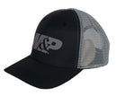 M&P® Range Ready™ Logo Cap Trucker Cap with Laser Cut Rubber Logo Front