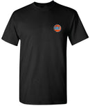 Gulf Oil Tin Sign Premium Tee in Black
