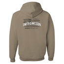 Smith & Wesson® Distressed Flag Pullover Hoodie – Tan