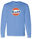 Gulf Oil One Mile Classic Long Sleeve Tee in Blue Jean
