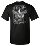 Smith & Wesson® Eagle Spade Playing Card Tee in Black