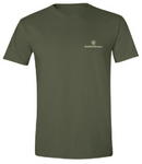 Smith & Wesson® Eagle Spade Playing Card Tee in Military Green