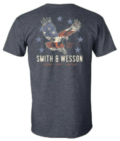 Smith & Wesson® RWB Freedom, Legacy, Tradition Eagle in Denim Heather