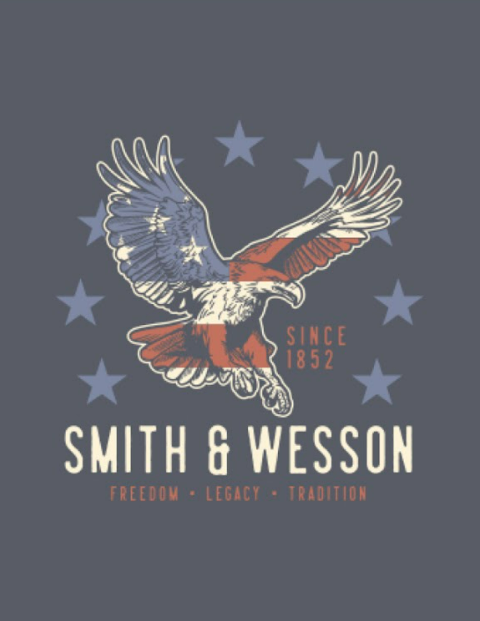 Smith & Wesson® RWB Freedom, Legacy, Tradition Eagle in Denim Heather