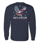 Smith & Wesson - RWB Eagle Premium Long Sleeve in Navy
