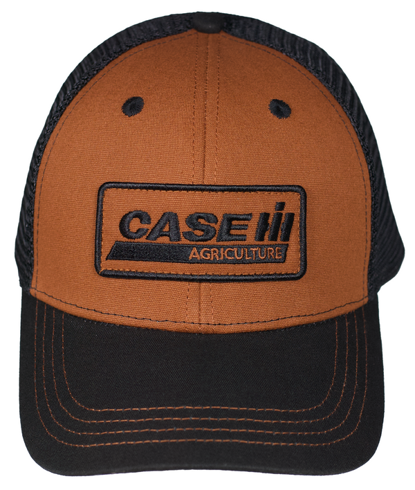 Case IH® Duck Canvas Classic Logo Patch Trucker Hat