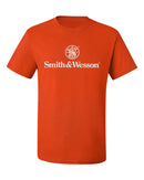 Smith & Wesson® Logo Men's Short Sleeve Tee – Burnt Orange