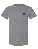 International Harvester® Vintage Badge Premium Short Sleeve T-Shirt Nickel Heather