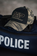 M&P® by Smith & Wesson® Two-Tone Logo 6-panel Washed Twill Cap in Camo and Black