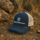 Smith & Wesson® Two-Tone Royal Blue & White Trucker