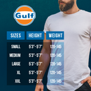 Gulf Oil No-Nox Premium Tee in Nickel Heather