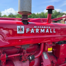 McCormick FARMALL® Black Denim Mesh Back Trucker Cap