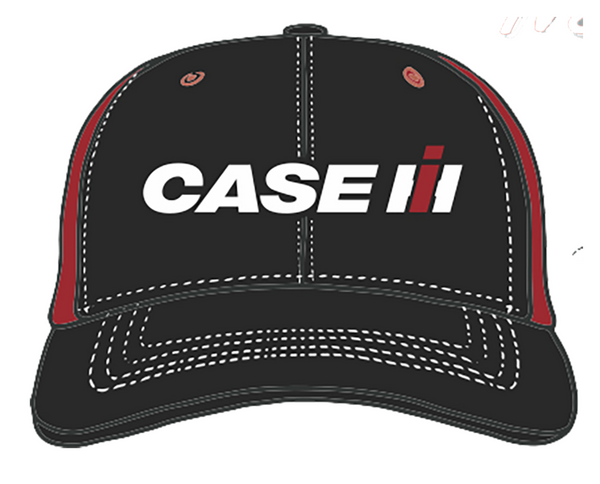 CASE IH® Black and Red Trucker Cap