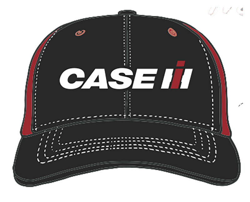 CASE IH® Black and Red Trucker Cap