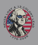 250th “Never Lost a 13 Colony Lead” Tee – Nickel Heather