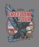 250th Freedom Tour Eagle Tee – Nickel Heather