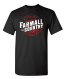 Farmall® Country Where Red Runs Deep Black Short Sleeve T-Shirt