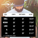 Trademarked® – Blue Collar American Skull Tee in Black