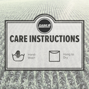 CASE IH® Khaki Mesh Back Trucker Cap with Embroidered Logo and USA Flag Patch