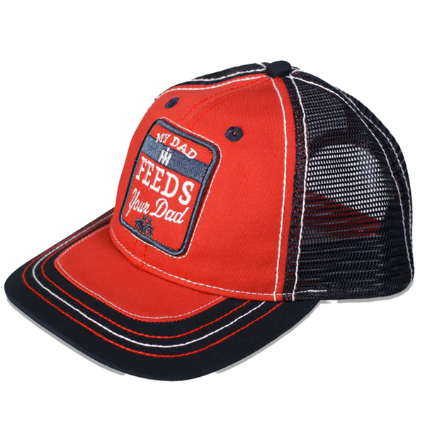 International Harvester®  "My Dad Feeds Your Dad" Toddler Trucker Cap