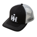 IH® INTERNATIONAL HARVESTER® Black & Grey Mesh Back Trucker Cap