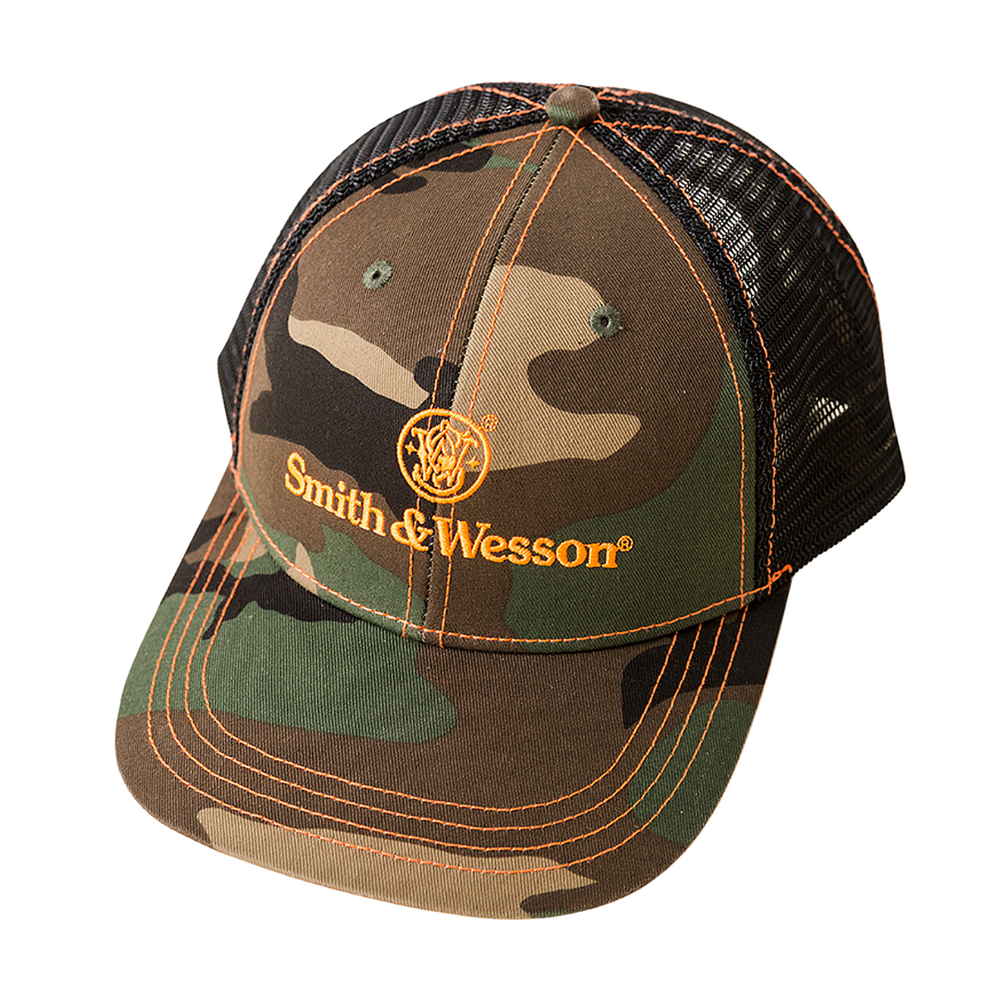 WEST POINT & SMITH & WESSON帽子2個セット✨ミリタリー Smith & Wesson® Camo & Blaze Orange Trucker Cap