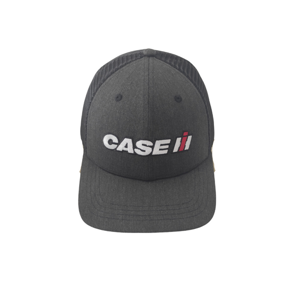 CASE IH® Charcoal Heather and Black Trucker Cap