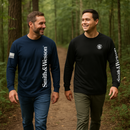 Smith & Wesson® Long Sleeve Tee with Arm Logo in Navy