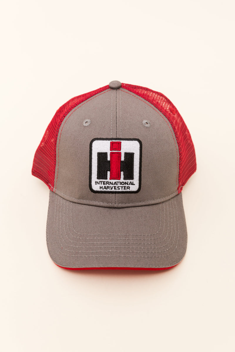 International Harvester® Youth Red and Grey Two-Tone Trucker Cap