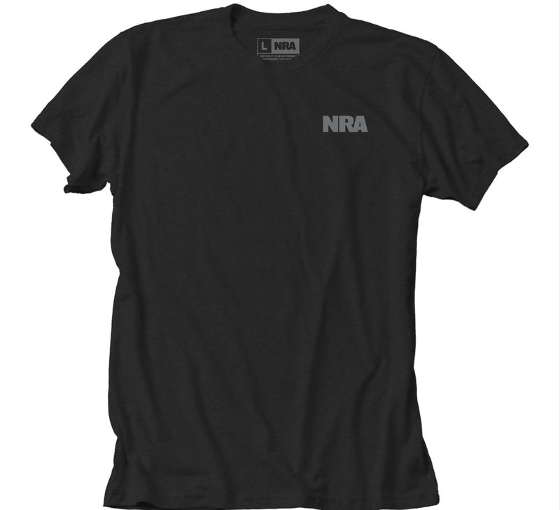 NRA® Tactical Flag Premium Men's Tee in Black