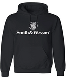 Smith & Wesson® Logo Pullover Hooded Sweatshirt - Black