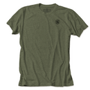 Smith & Wesson® Revolver Men's Premium Short Sleeve Tee in O.D. Heather Green